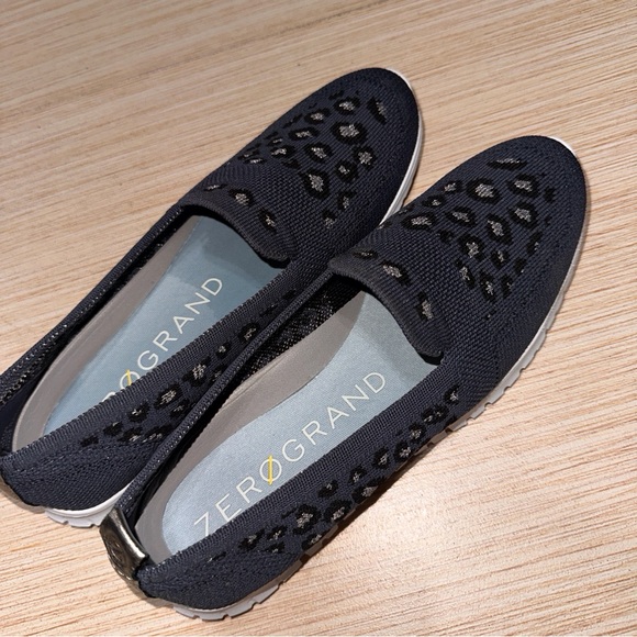 Cole Haan Women's Navy Loafers - Picture 6 of 6